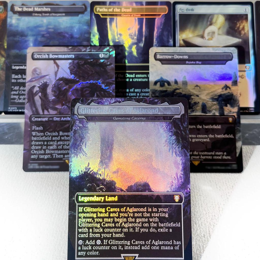 LTR LTC FOIL3--002 Tcg Proxy Magical Cards Cabal Coffers The Great Henge Ancient Tomb The One Ring Pact of Negation Gathering