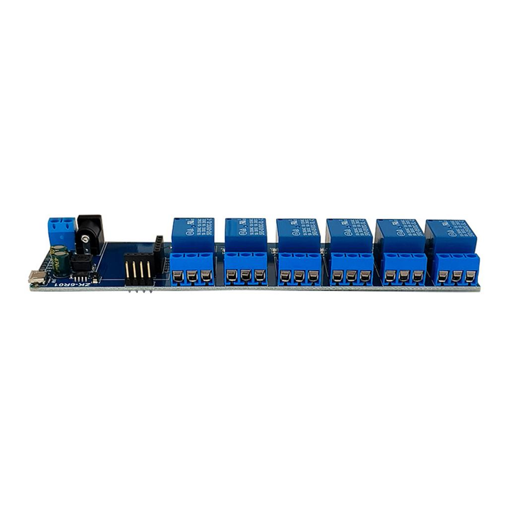 High Accuracy Voice Speech Recognition Module 6 Channel Relay- Module Voice Control Board Lightweight for Household DIY