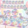 KATSEYE Girl Group Birthday Party Decorations - Beauty-Themed Event Photo Check-in Setup.