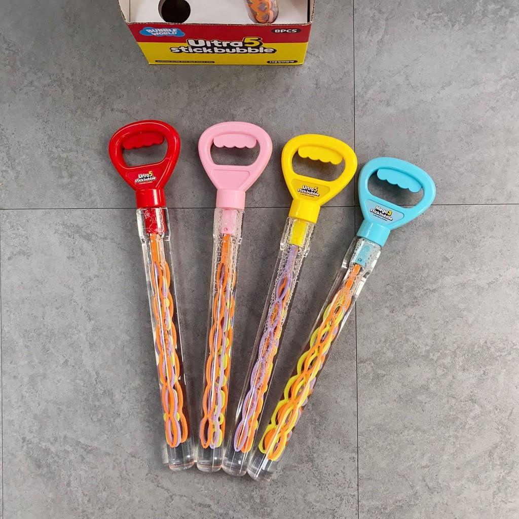 Summer Outdoor Colorful Plastic Bubble Wand For Endless Fun And Engagement