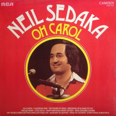 LP Record NEIL SEDAKA - Oh Carol CDS1147 RCA CAMDEN 1974 UK Pop Used