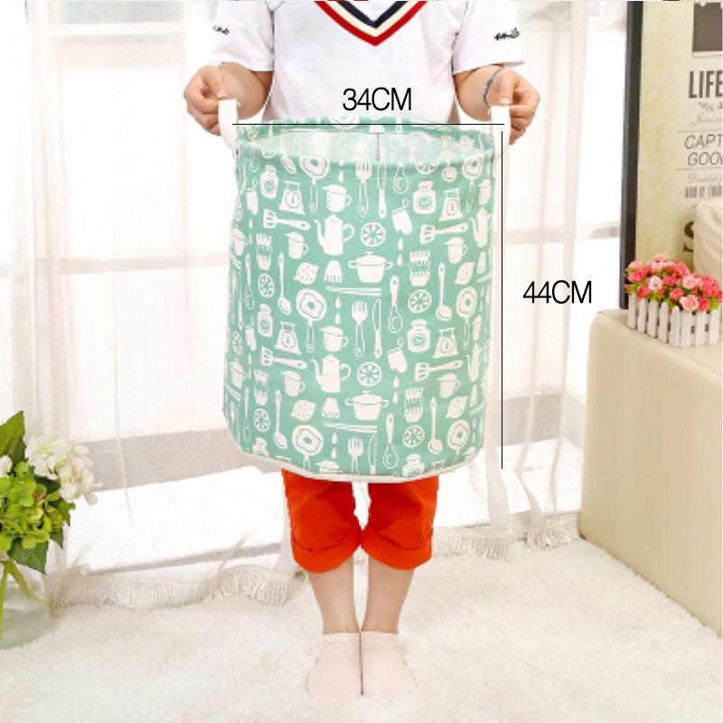 Foldable Laundry and Toy Storage Basket