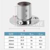 22mm/25mm/30mm/32mm 90 Degree Boat Handrail Fitting 316 Stainless Steel Marine Hardware Boat Hand Railing Round Base Tube Pipe