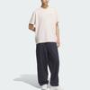 Adidas Originals Soft And Comfortable Knitted Simple Short Sleeve T-Shirt Men Tops Mystic-Quartz KC3121