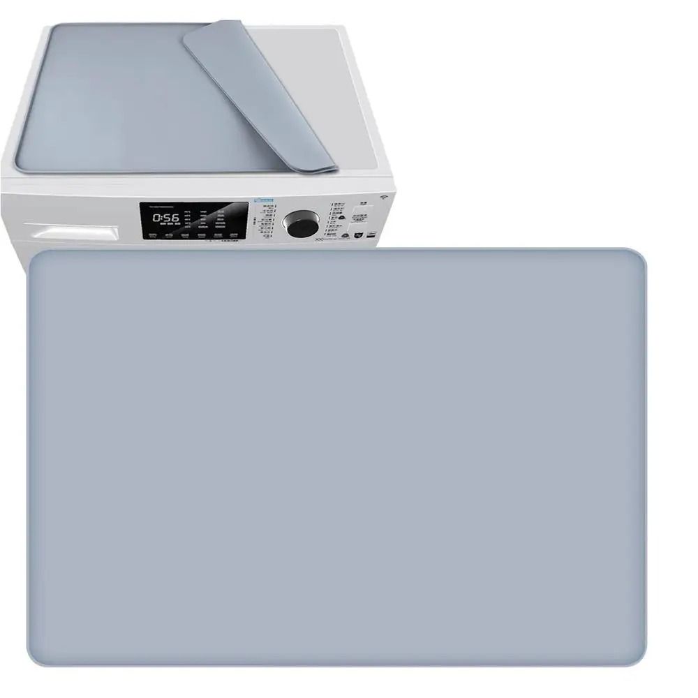 Housse Protection Lave-linge 58x58 Cm - Tapis Anti-poussière Et Anti-dérapant Imperméable - Pour Buanderie, Cuisine