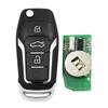 ABLZ-B12-3 For KD Universal Remote Control Car Key 3 Button For Ford Style With For KD900 For KD-X2 For KD MINI/URG200 Programme