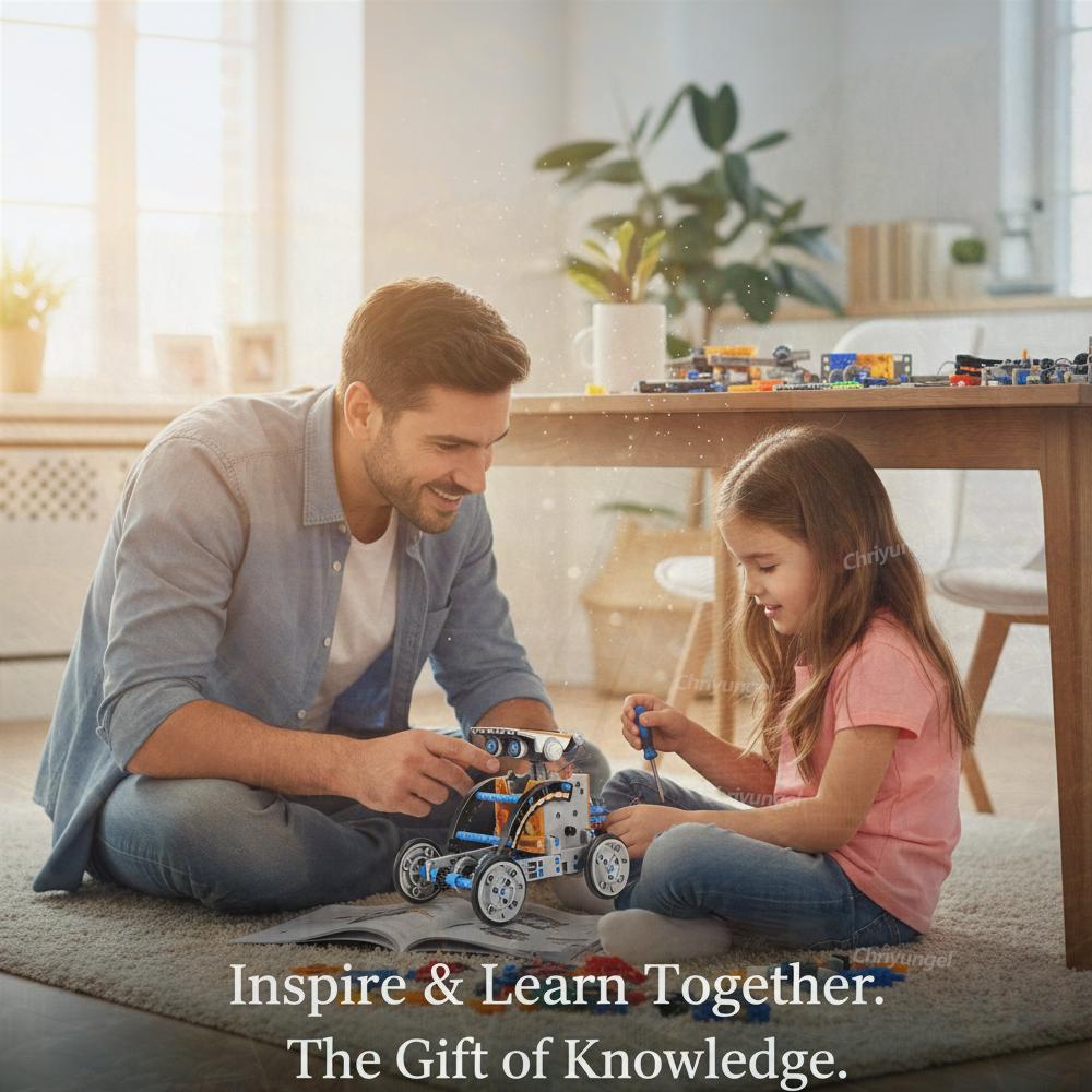 13-in-1 Solar Robot Kits DIY Building STEM Projects Science Experiments Educational Learning Toys for Kids Gifts for Boys Girls