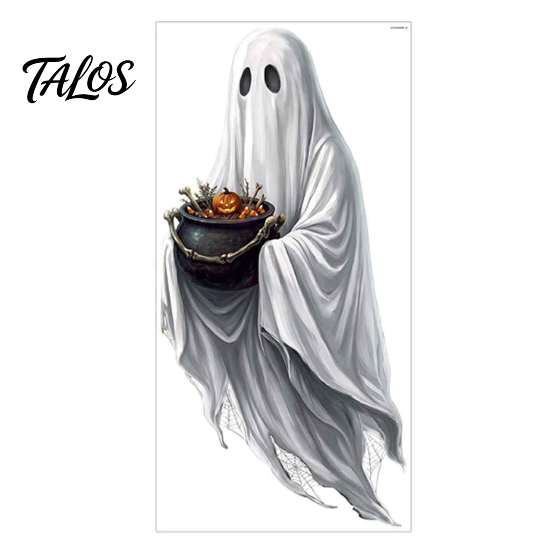 Removable Wall Decals for Kids Room Halloween Ghost Window Stickers, PVC Decals, Peel And Home Decor Stick Self-Adhesive Stickers Holiday Party