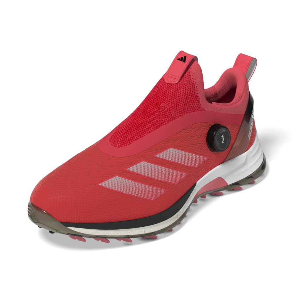 Adidas Golf Adizero Zed G 25 Boa Golf Shoes Lucid Black cm 2E Men's Red/Zero Metallic/Core 28.5