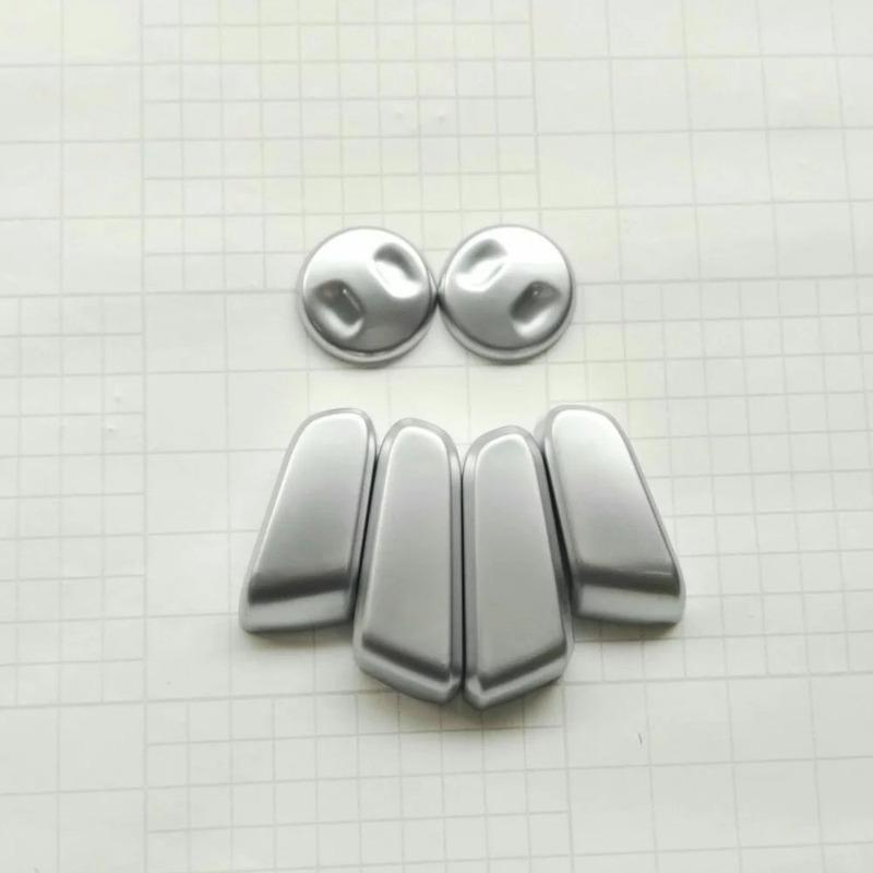 For Hyundai Elantra Avante 2016 2017 2018   Car Styling Cover Detector ABS Frame Seat Adjustment Knob Button Switch Trim