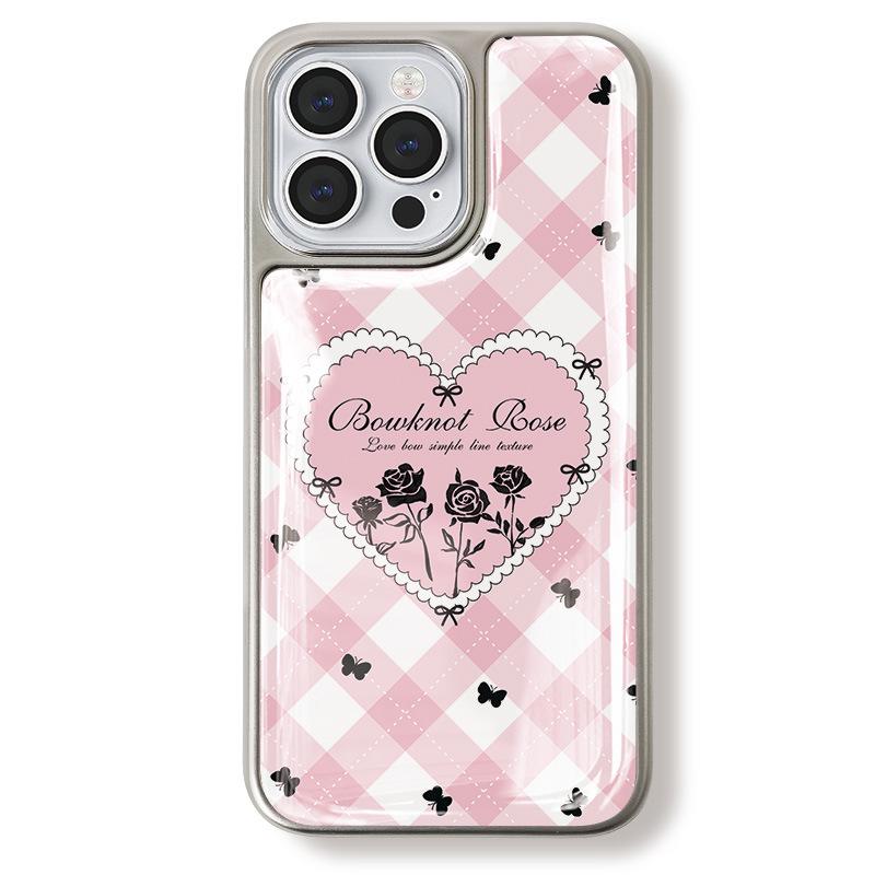 

Чехол Zhitai Electroplated Silver Edge для iPhone 16/15/14 Pro Max/13 и Huawei Mate60 iPhone 14 Pro