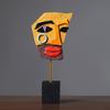 Abstrakt Resin Samlarobjekt Skulptur, Figur Statyett för Hem, Vardagsrum, Kontor, Skrivbord,