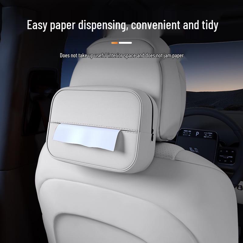 Fits 25 Leapmotor A10 Models: Car Tissue Box for Seat, Armrest, and Interior Modification