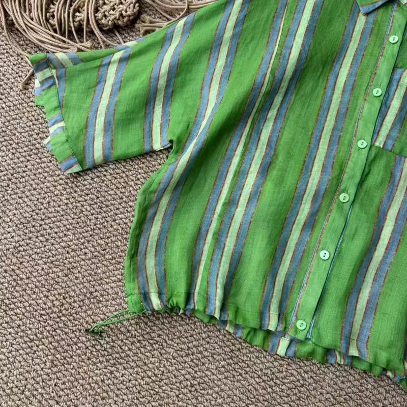 Dimanaf קיץ 2025 נשים מידות גדולות חולצה טי בסיסית וינטג' פסים אוברסייז אופנה קז'ואל טופים חולצות רפויות