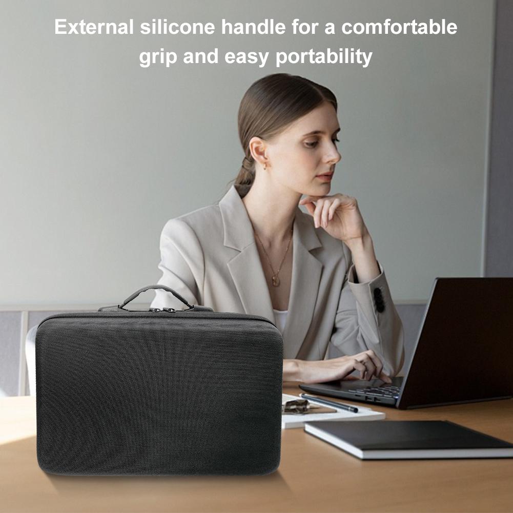 For Canon PIXMA TR160/TR150/iP110 Hard Travel Case with Mesh Bag Portable Printer Storage Bag Waterproof Printer Protective Box