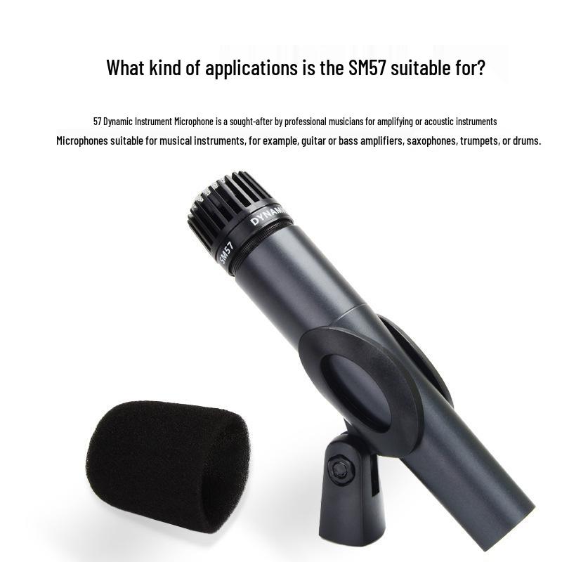 SM57LC Professional Wired Dynamic Microphone for Karaoke & Live Streaming