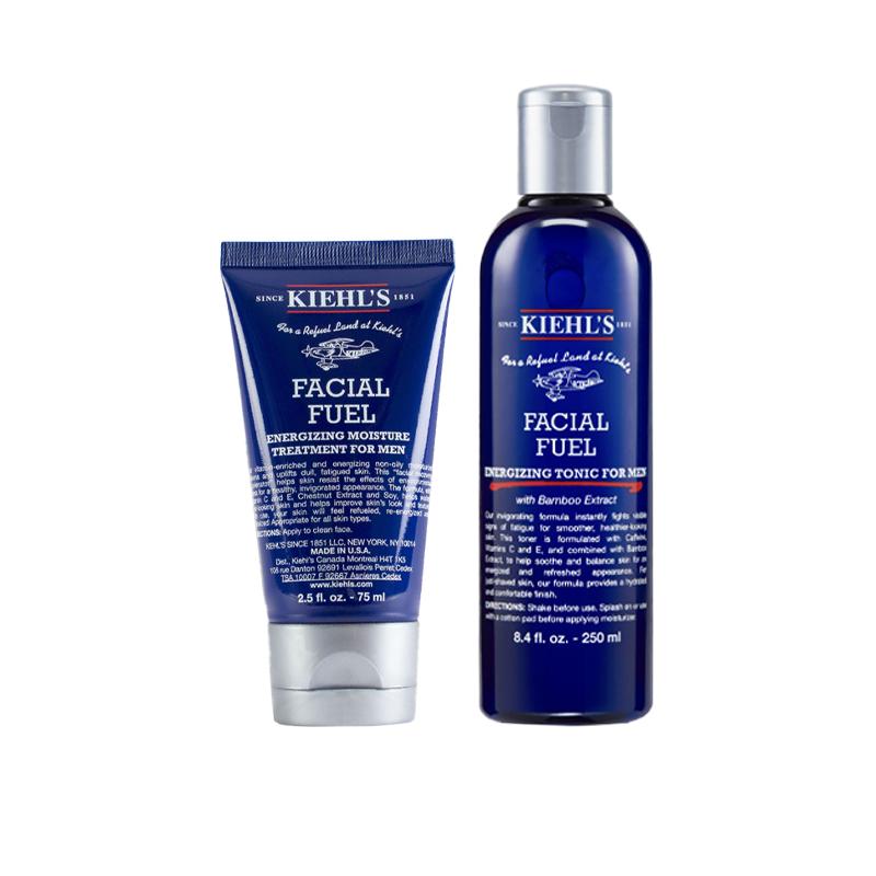 

Kiehl s Facial Fuel Men s Tone & Hydrate 2-Piece Value Set Toner 250m+Lotion 75ml