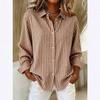 2025 TEMU 3D Print Women's Autumn Shirt - Trendy European & American Style