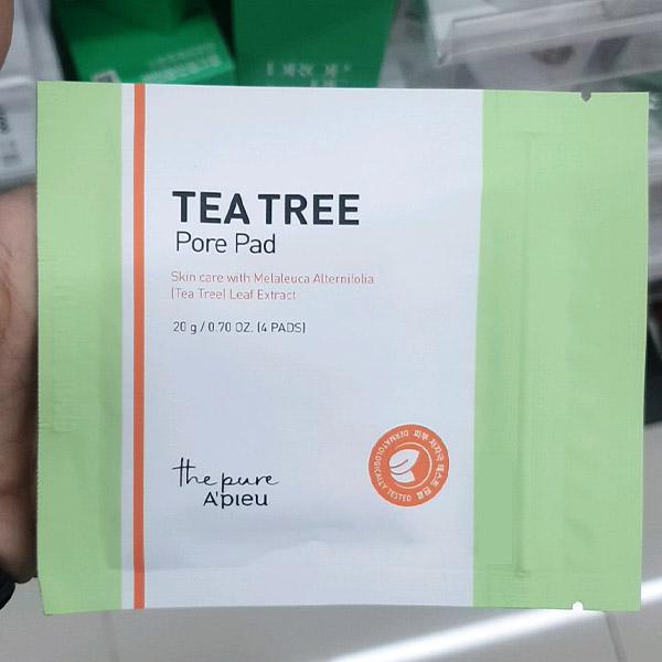 Apieu The Pure Tea Tree Pore pad 4Sheets