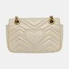 [Pre-Owned] Gucci GG Marmont Matelassé Mini Bag 'White' - Very Good #128IQDE