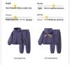 Autumn 2025 Minnie Girls' Tracksuit: Cute Hooded Jacket & Cuffed Sweatpants