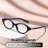 Small Round-Framed Business Versatile Reading Glasses Elegant Hd Clear Lens Ultra Light Unisex Far Sight Eyeglasses 0 To +4.0