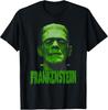 Universal Monsters Frankenstein Dark Portrait T-Shirt