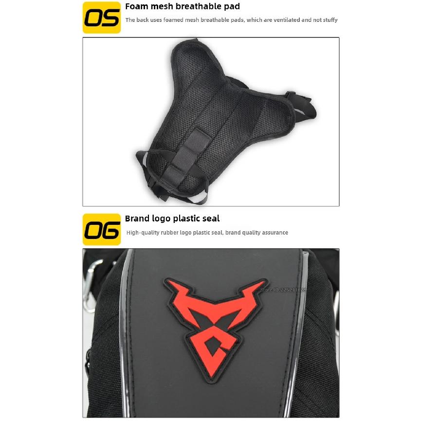 MOTOCENTRIC Accessories New Motorcycle Leg Riding Equipment Shoulder Moto Multi-Function Drop Hip Outdoor Waist Motorbike Bag