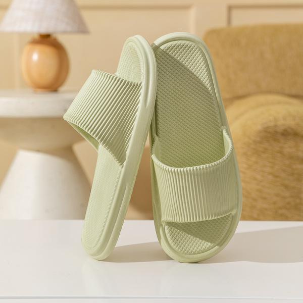 Slippers Summer Home Bathroom Bath Non-slip Deodorant Cool Slippers Women Eva Platform Silent Shoes