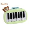15 Keys Pocket Piano Mini Electronic Piano with Illuminated Keys for Kids Portable Music Instrument Children's Early Education Toy