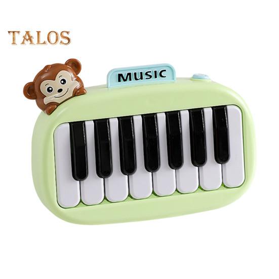 15 kláves kapesní piano mini elektronické piano s podsvícenými klávesami pro děti přenosný hudební nástroj hračka pro ranou dětskou výchovu