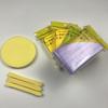 24 bucăți/2 pachete benzi de compresie pentru spălarea feței puf de burete pudră de pudră înmuiată în apă pentru a mări tamponul de curățare instrument de demachiere