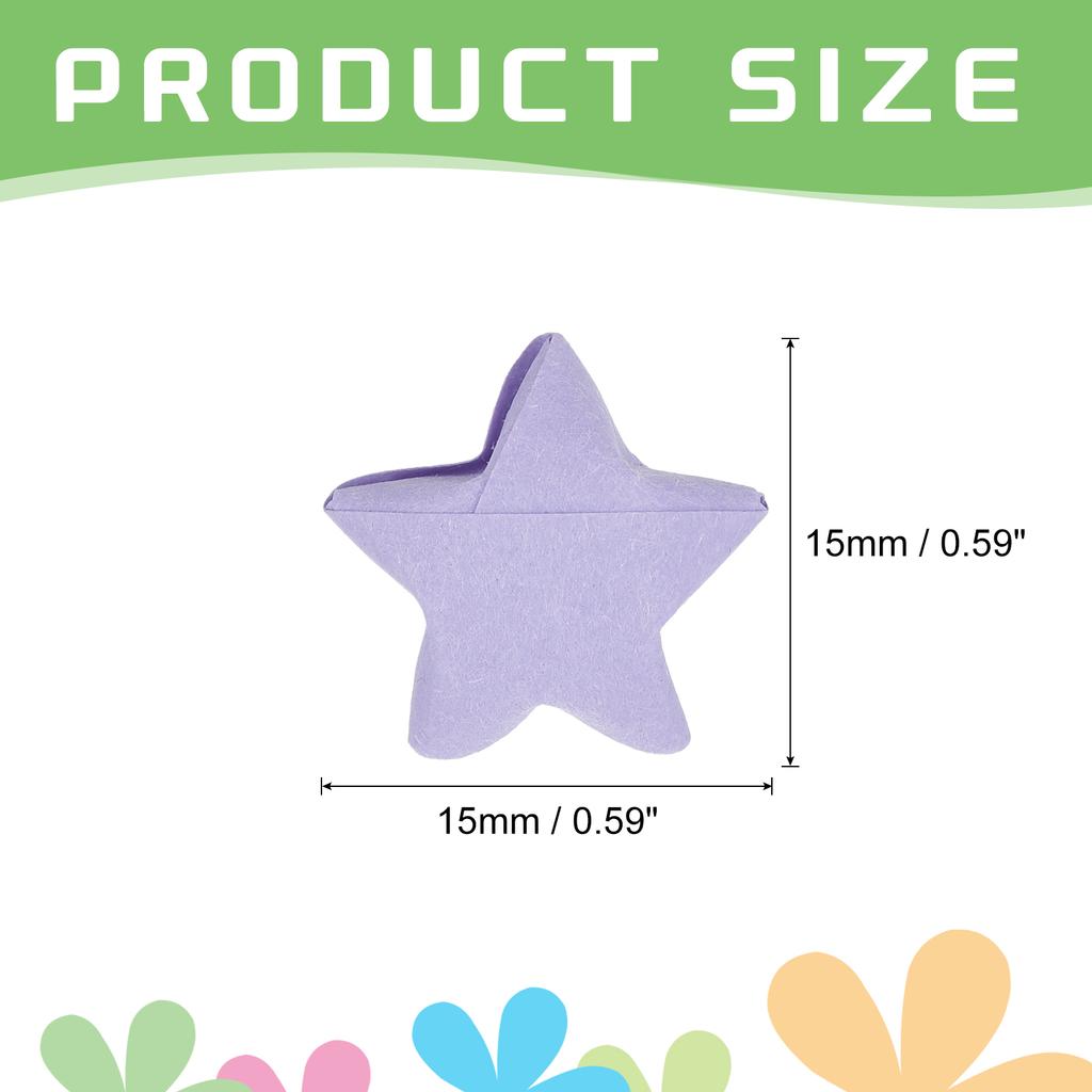 272pcs Pre-made Origami Lucky Stars Paper Wishing Star for Best Wish Christmas Party Wedding Valentine's Day Girl Friends Gift