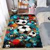 3D Ball Soccer Carpet Living Room Floor Mat Non Slip Bedroom Doormat Washable Home Hallway Area Decor Rug Kids Play Area Rug