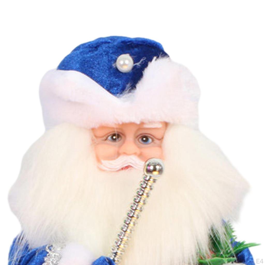 30cm Santa Doll with Music And Dance for Holiday Home Decor