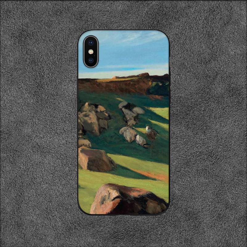 

Чехол для телефона Edward Hopper Art для iPhone 11 12 Mini 13 14 Pro XS Max X 8 7 6s Plus 5 SE XR Shell iPhone11PRO
