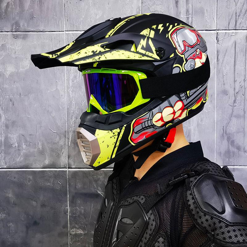 Summer off-road men and women off-road helmet electric bicycle helmet four seasons Internet celebrity helmet bicycle helmet student handsome