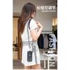 Adjustable Woven Crossbody Neck Phone Lanyard With Clip Pad