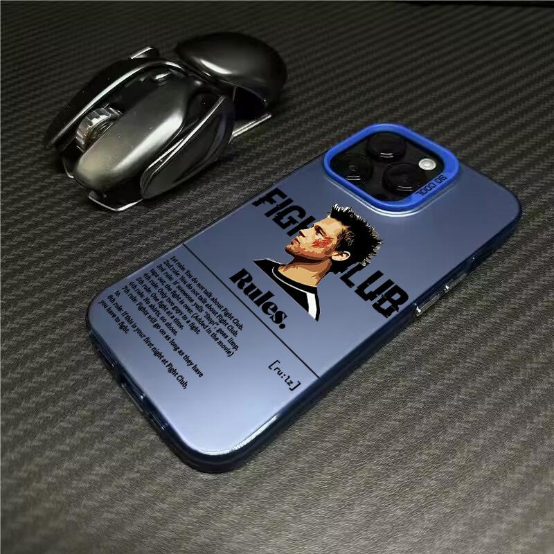

HOT Movie Fight Club Phone Case for Samsung Galaxy S26 S25 S24 S23 S22 S21 S20 Note20 FE Ultra Edge Plus 4G 5G Anti Fall Matte Samsung S22 5G