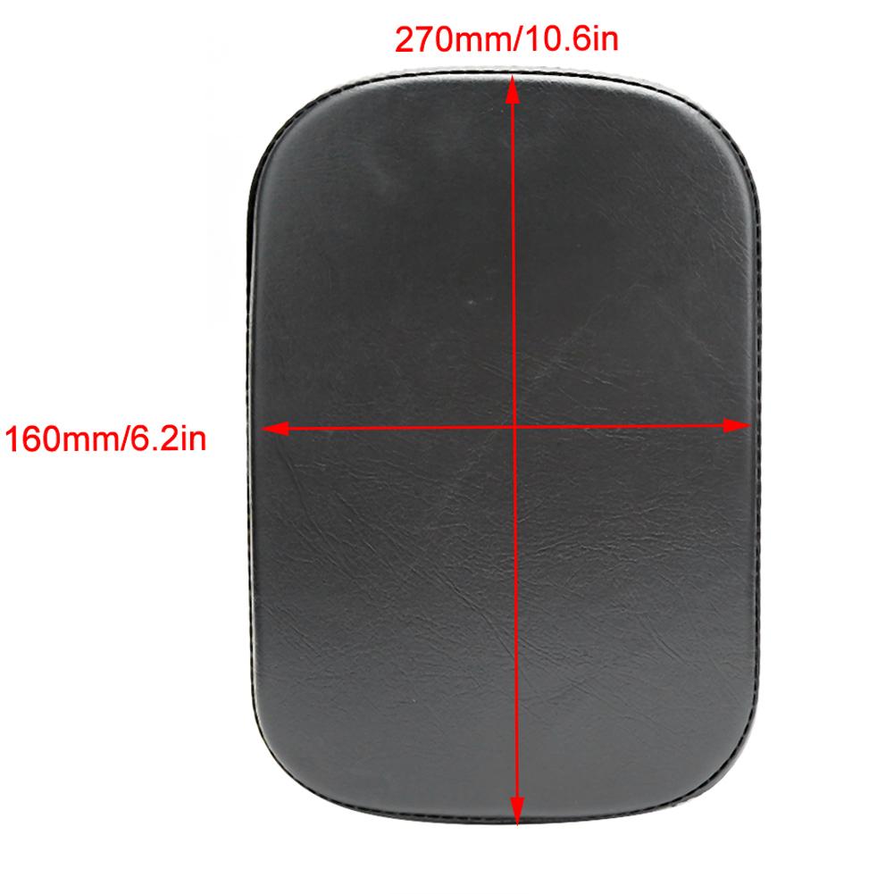 Motorcycle Accessory Motorcycle Pillion Pad Rear Seat Cushion Passenger Saddle with 8 Suction Cup Motorcycle Cushion