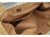 Handmade Hollow Woven Underarm Tote Bag: Fashionable Single Shoulder Beach & Commute Bag for Women