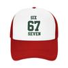 Custom Six Seven  Baseball Cap Unisex Women Breathable  Dad Hat Outdoor