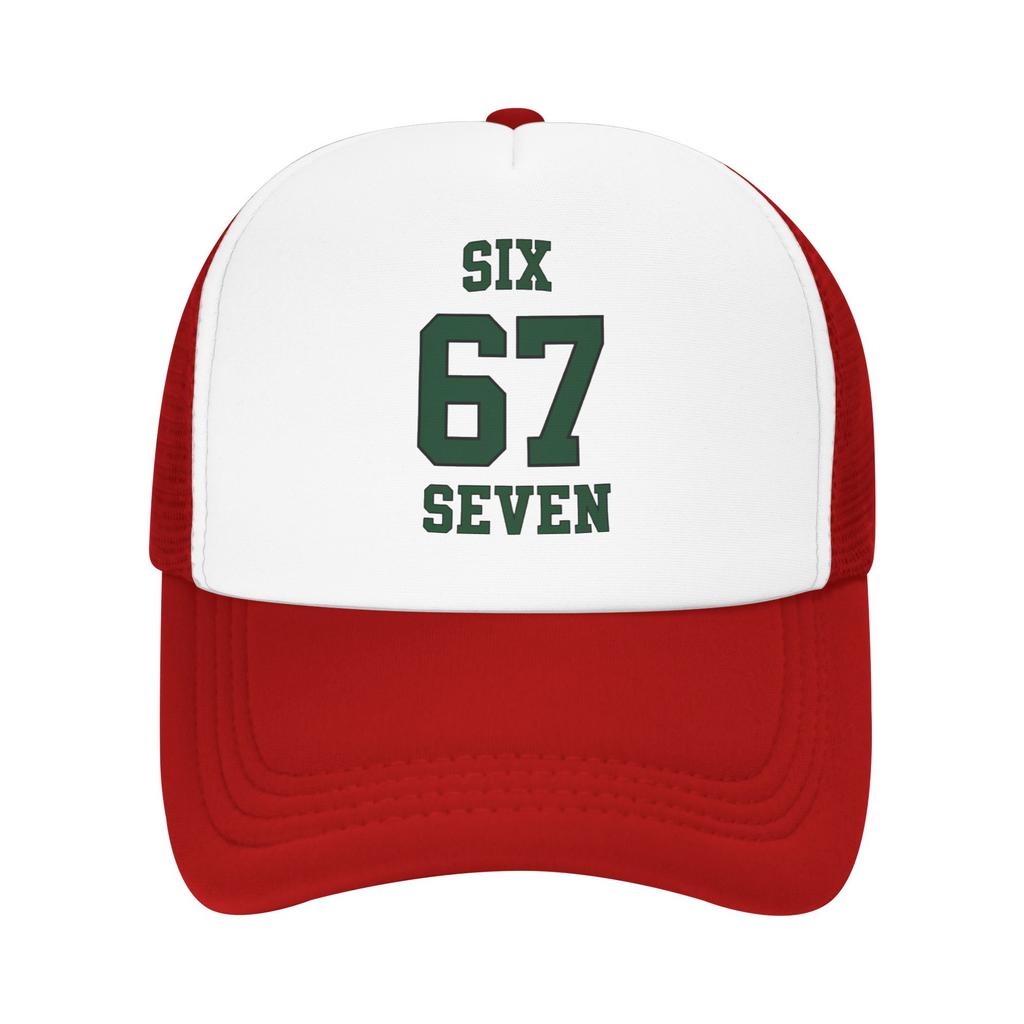 Custom Six Seven  Baseball Cap Unisex Women Breathable  Dad Hat Outdoor