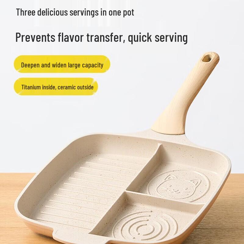 COOKER KING 26cm Non-stick Frying Pan - Big White Series