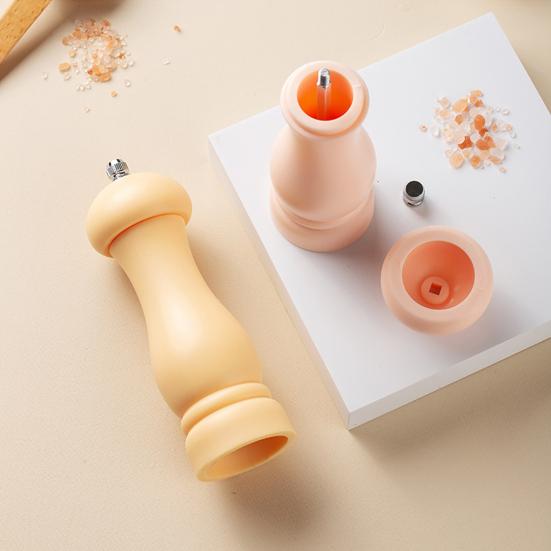 Pepper Grinder Labor-saving Adjustable Coarseness Easy To Refill Spice Herb Mill Salt Shaker Bottle Kitchen Gadget