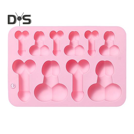 2 Sizes Shapes Cake Mould Heat resistant Creative 3D Soft Touch Silicone Mold