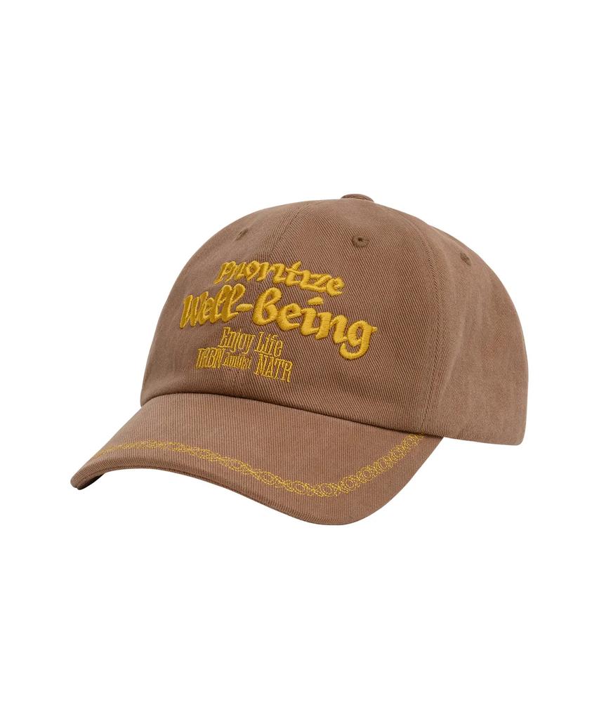 WELLBEING EXPRESS Wellbeing Ball Cap Brown