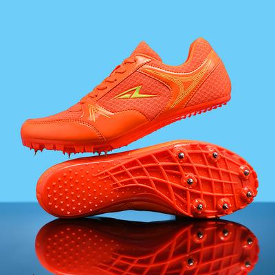 Herren Damen Sportschuhe Leichtathletikschuhe Sprint Trainings Spikes Schuhe Weitsprung Sneaker Studenten Wettkampf Sportschuhe