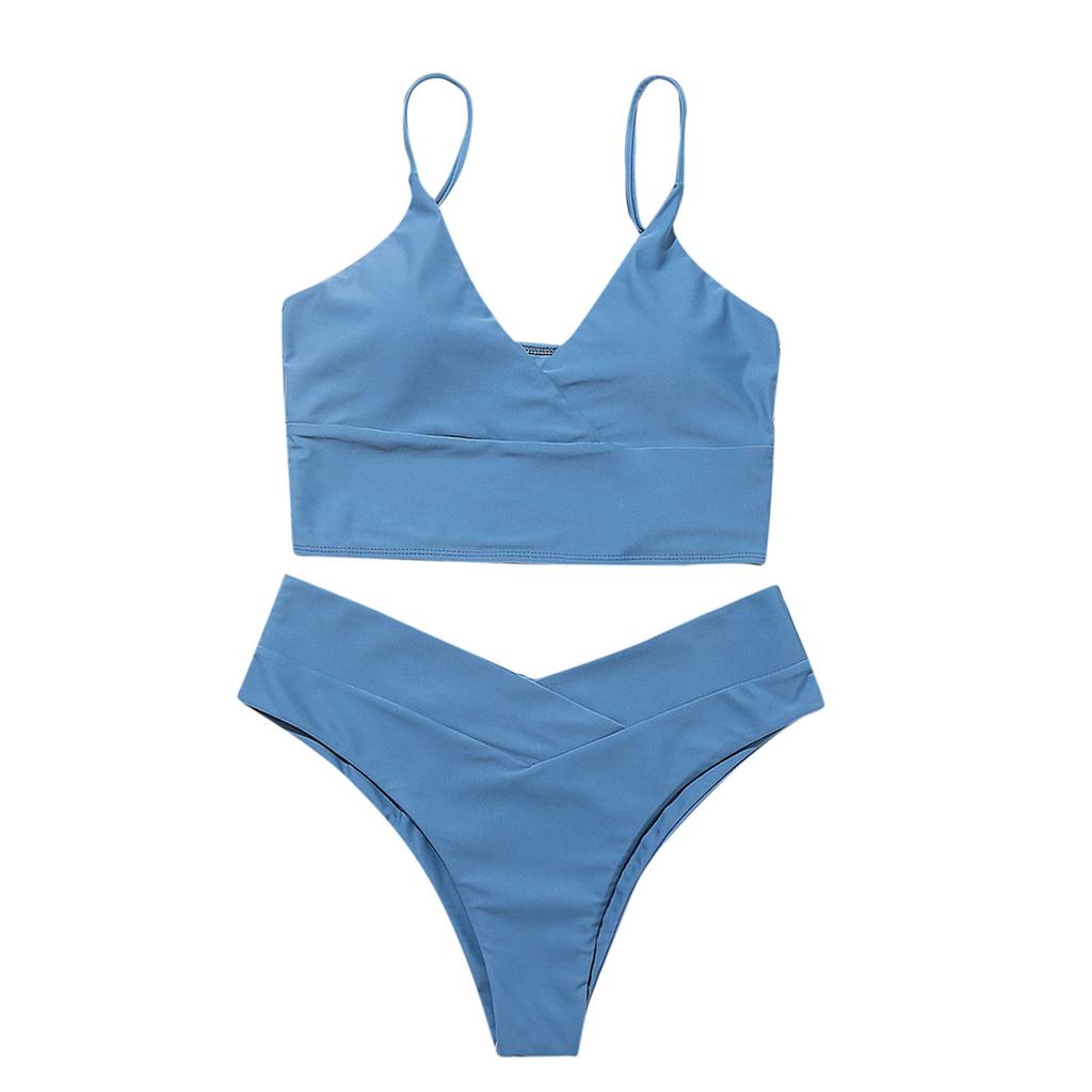 Women Bandeau Bandage Bikini Set Push-Up Brazilian Swimwear Beachwear Swimsuit