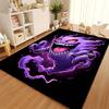 Best Seller! P-Pokemon Cartoon Carpets with Gengar Printed, Living Room Bedroom Floor Mat Balcony Garden Non-Slip Rug Great Gift